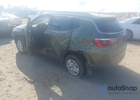 2020 Jeep Compass Sport Fwd z USA, uszkodzony, nr VIN 3C4NJCAB6LT102382